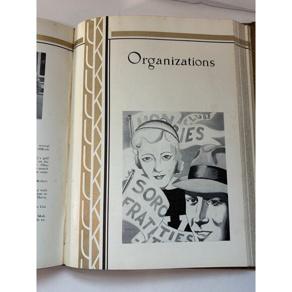 1933 The Kentuckian Vntg Yearbook Dr. G Turner Howard Jr University of Kentucky - Picture 5 of 7